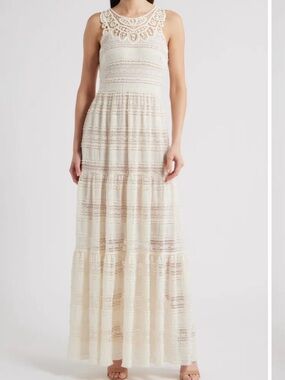 eliza j embroidered maxi dress Eliza J Embroidered Maxi Dress in Blue